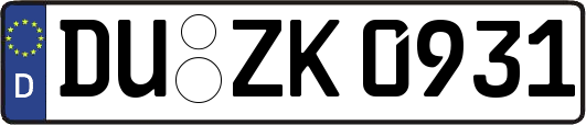 DU-ZK0931