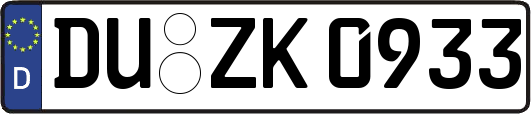 DU-ZK0933