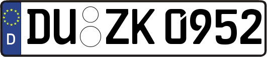DU-ZK0952