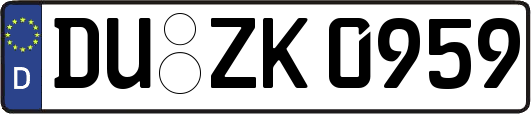DU-ZK0959