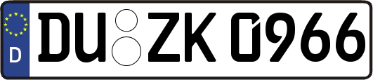 DU-ZK0966