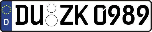 DU-ZK0989