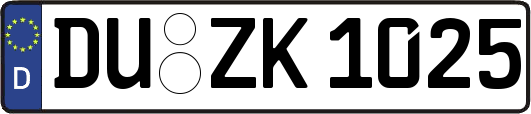 DU-ZK1025