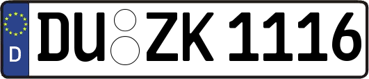 DU-ZK1116