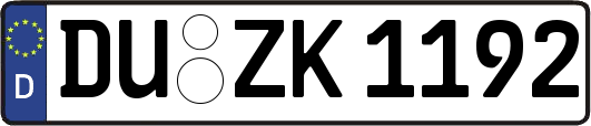 DU-ZK1192