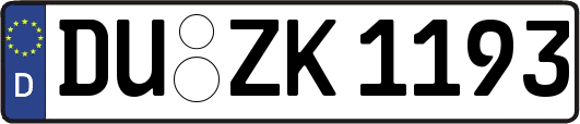 DU-ZK1193