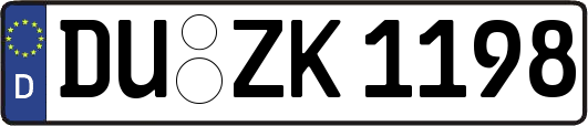DU-ZK1198
