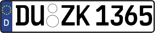 DU-ZK1365