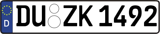 DU-ZK1492
