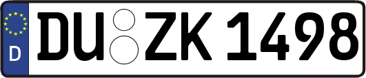DU-ZK1498