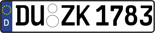 DU-ZK1783
