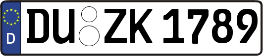 DU-ZK1789
