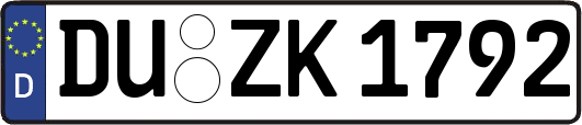 DU-ZK1792
