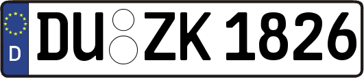 DU-ZK1826