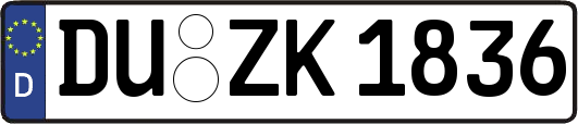 DU-ZK1836
