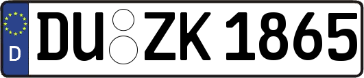 DU-ZK1865