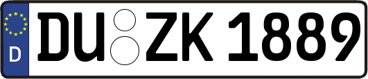 DU-ZK1889