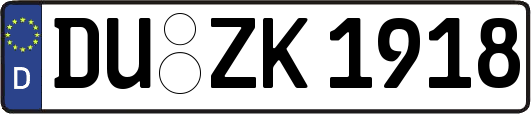 DU-ZK1918