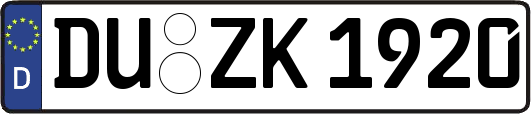 DU-ZK1920