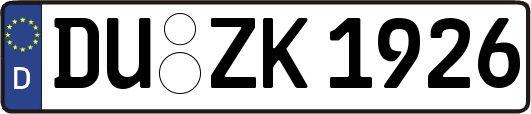 DU-ZK1926