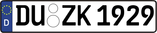 DU-ZK1929