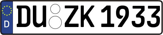 DU-ZK1933