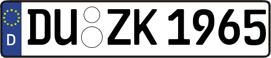 DU-ZK1965