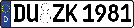 DU-ZK1981