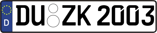 DU-ZK2003