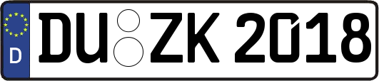 DU-ZK2018