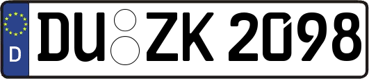 DU-ZK2098
