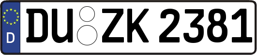 DU-ZK2381