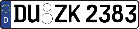 DU-ZK2383