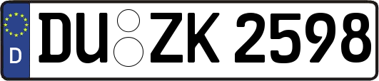 DU-ZK2598