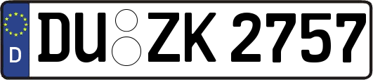 DU-ZK2757
