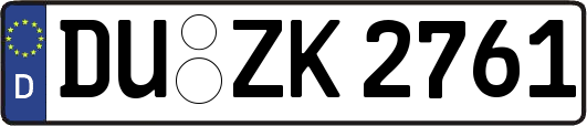 DU-ZK2761