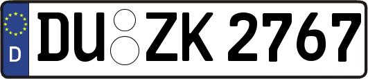 DU-ZK2767
