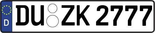 DU-ZK2777