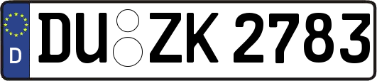DU-ZK2783