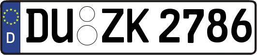 DU-ZK2786