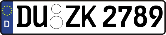 DU-ZK2789