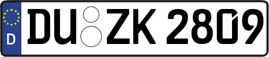 DU-ZK2809
