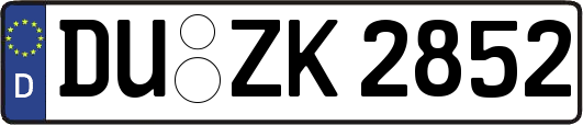 DU-ZK2852