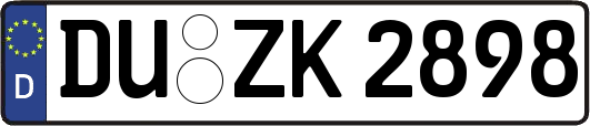 DU-ZK2898