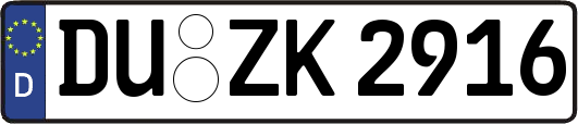 DU-ZK2916