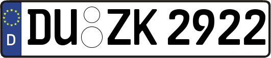 DU-ZK2922
