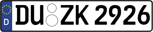 DU-ZK2926
