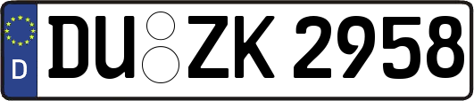 DU-ZK2958