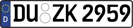 DU-ZK2959
