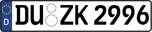 DU-ZK2996